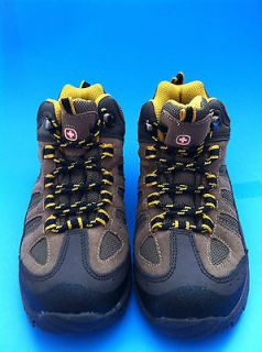 New Boys Swiss Gear Hiking Hiker Boots Athletic Shoes Sneaker Size 4 
