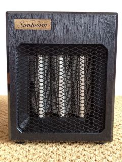 Sunbeam Heat Cube Deluxe   Vintage Portable Compact Ceramic Electric 