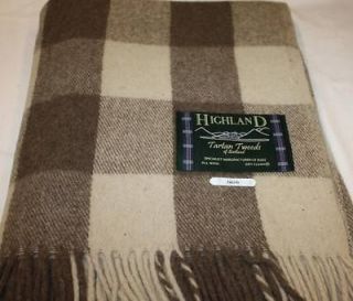 Scottish 100% Wool Tartan Rug Blanket Jacob
