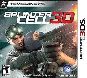 3DS Tom Clancys Splinter Cell 3D, New
