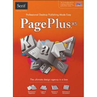Serif PagePlus X5   Best in Class Desktop Publisher PC XP/VISTA/7 NEW