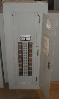Siemens 400 Amp Breaker Panel 42 circuits S3 MLO 480Y/277 