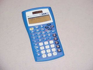 Texas Instruments TI 30X IIS Scientific Calculator Solar Blue   Low 