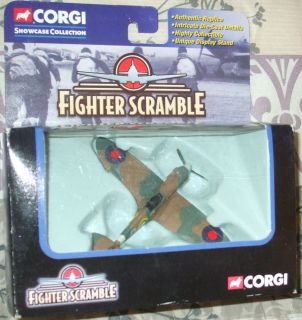 2002 CORGI FIGHTER SCRAMBLE WWII BRITISH SPITFIRE RAF DOUGLAS BADER 