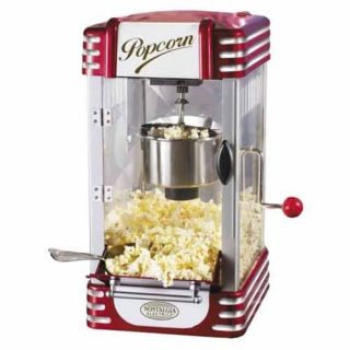   Electric RKP 630 Retro Diner Style Kettle Popcorn Maker Popper Machine