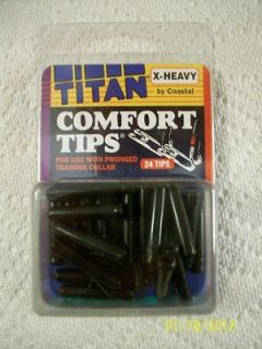 NEW Coastal Titan X Heavy Comfort Tips Pronged Training Collars 24 