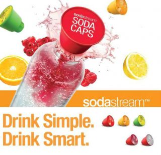 SODA CAPS By SodaStream   Flavors   NEW NEW NEW   Fizz, Click, Drink