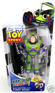 Disney Toy Story RCS RACE BUZZ LIGHTYEAR TURBO WINGS ACTION FIGURE 