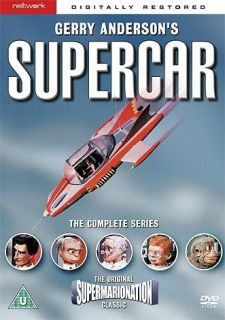 SUPERCAR the complete series. Gerry Anderson. 7 discs. New DVD.