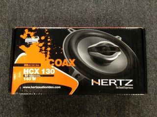 Hertz Hi Energy 5.25 car audio coax speakers. NEW IN BOX HCX130