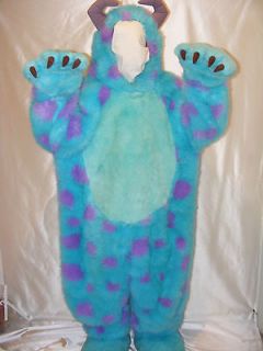 Disney Monsters Inc Sully Sulley Adult Costume Size Small