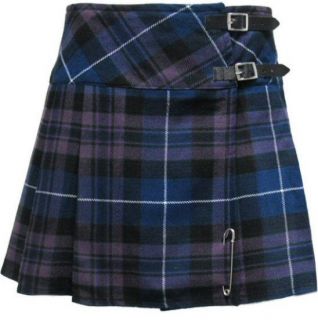 Honour Of Scotland 16.5 Tartan/Plaid Mini Kilt Skirt With Free Pin 