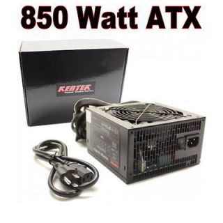 850W Gaming 120MM Fan Silent ATX Power Supply SATA 12V