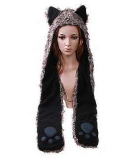 wolf hat in Unisex Clothing, Shoes & Accs