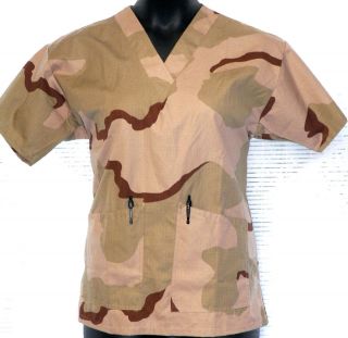 Trend NWT Printed Scrub top (4700) Camouflage Scrubs (Tunic)