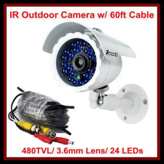   Camera 65ft IR Day Night Surveillance Outdoor Dome Camera ZMODO