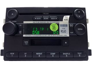   Radio Tape Cassette CD Player Factory OEM (Fits 2006 Ford Fusion