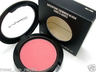 MAC COSMETICS *DOLLYMIX* SHEERTONE SHIMMER BLUSH 100% AUTHENTIC (CANDY 