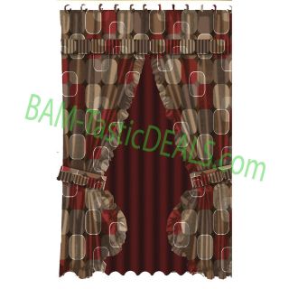ruffle shower curtain in Shower Curtains