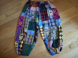 Adult Loud and Wild Golf / Clown Knickers Pants Brown MULTI MADRAS 