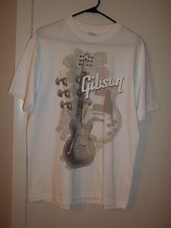 Gibson Guitar Mens Logo T Shirt~NWOT~N​O RESERVE