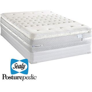 Sealy Posturepedic Forestwood Plush Euro Pillowtop King size Mattress 