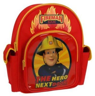 Trade Mark Collections Fireman Sam Four Pocket back Pack (red)