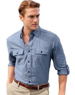 chambray shirt in Clothing, 