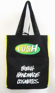 LUSH Cosmetics Reusable Large Cotton Eco Friendly Tote Bag new!