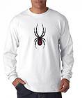 Black Widow Spider Long Sleeve Tee Shirt