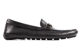 DOLCE&GABBANA MENS LEATHER LOAFERS MOCCASINS CA2965A152180999 BLACK