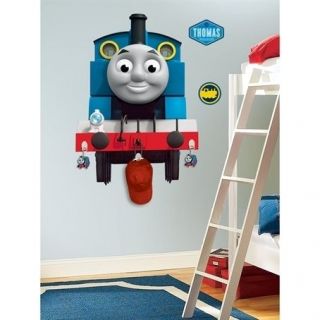   TANK ENGINE wall stickers 12 decals train MURAL with hooks room decor