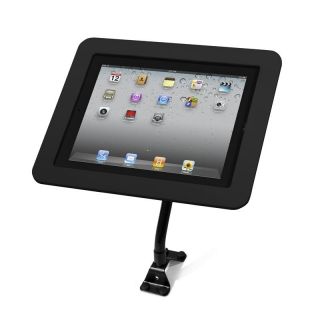 iPad Kiosk Enclosure Flex Arm Wall or Counter Mount  Black by Maclocks