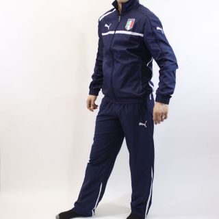 Puma Italia Woven Track Suit   Jacket   Pants   Navy   Brand New 