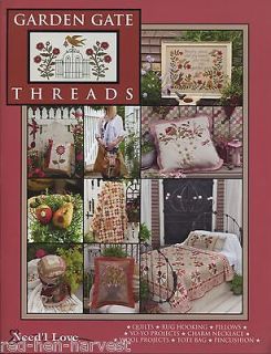 GARDEN GATE THREADS by Needl Love   Quilts, Pillows, Jewelry and More 