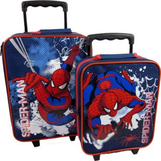 SPIDER MAN Trolley Suitcase Bag Holiday Pull Handle Trips Spiderman 