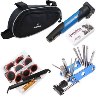 Multi function Cycling Bicycle Bike Repair Tool Kit Set with Bag Pouch 