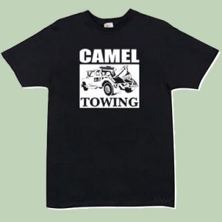 CAMEL TOWING Tshirt (S 4XL) (405) adult, humor