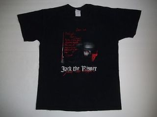   RIPPER T Shirt London Serial killer Manson Gein Dahmer Hillside Tag M