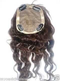 4x4 Full Lace Silk Top Closure Indian Remy Remi 100% Human Hair 