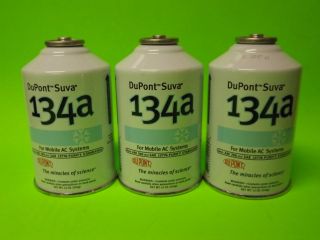 12 ounce cans DuPont Suva R 134a Freon Refrigerant HFC 134a Mobile 