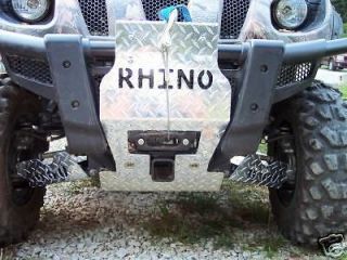 YAMAHA RHINO 450 660 700 SKID PLATES AND BOOT GUARDS A ARM FLOOR 