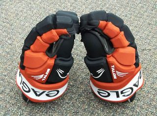 Eagle Talon 50 Hockey Gloves   Black/Red 13 or 14   NEW!!!