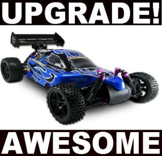 Nitro Gas RC Buggy 4WD Truck 1/10 Car New SHOCKWAVE UPGRADED 3 DAY 
