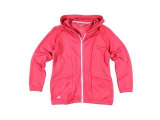 NWT Adidas Girls Climalite Warm 3 Stripes Hoodie Sweatshirt Zip Jacket 