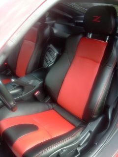 2002 08 Nissan 350Z Synthetic Leather Seat Covers Free Embroidery Top 