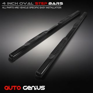 OVAL 09 12 NISSAN MURANO SIDE STEP NERF BAR RUNNING BOARD IN COATED 