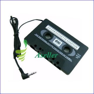 Car Cassette Tape Adapter Adaptor Convertor For iPhone iPod  Player 