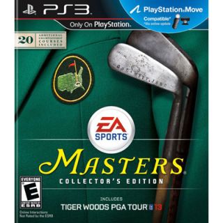 Tiger Woods PGA Tour 13 The Masters Collectors Edition Sony 