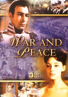 War and Peace DVD, 2007, 3 Disc Set